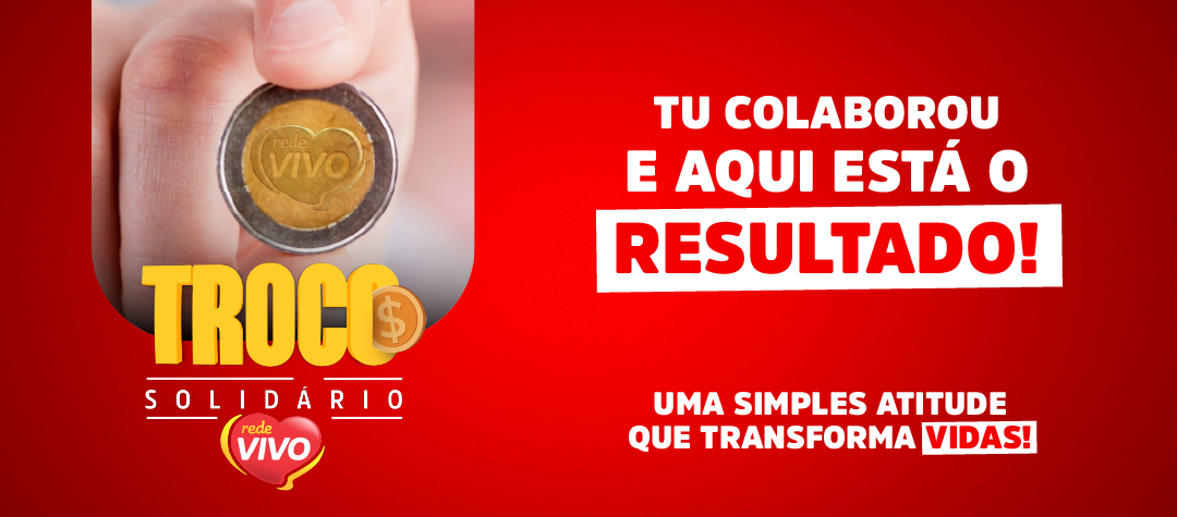 Resultado Troco Solidário Agosto 2025