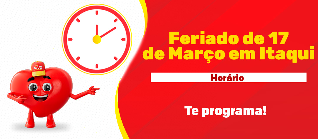 Horário Feriado Padroeiro Itaqui
